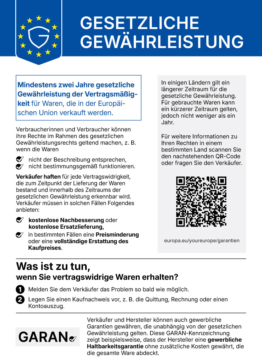 EU Gewährleistung