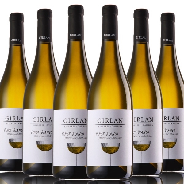 6er Sparpaket Kellerei Girlan Weißburgunder klassisch